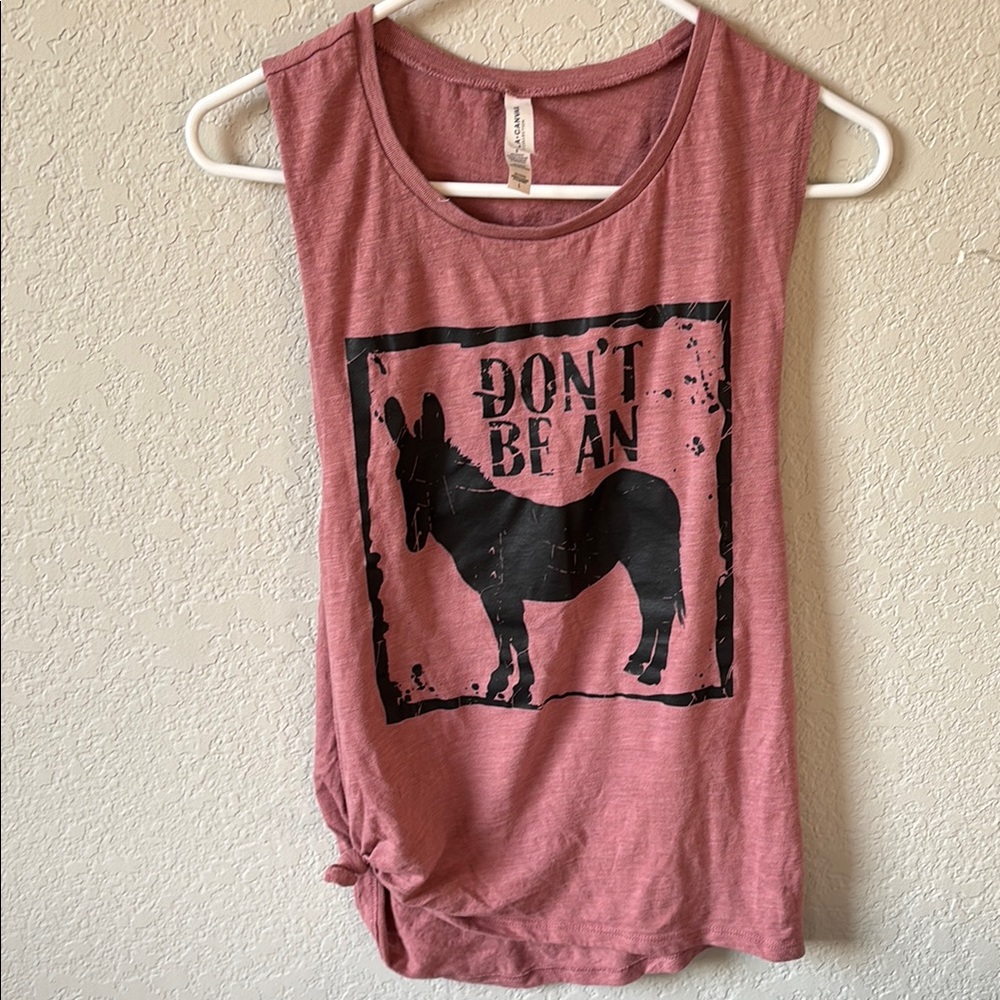 Bella Canvas Pink Graphic Tank Top